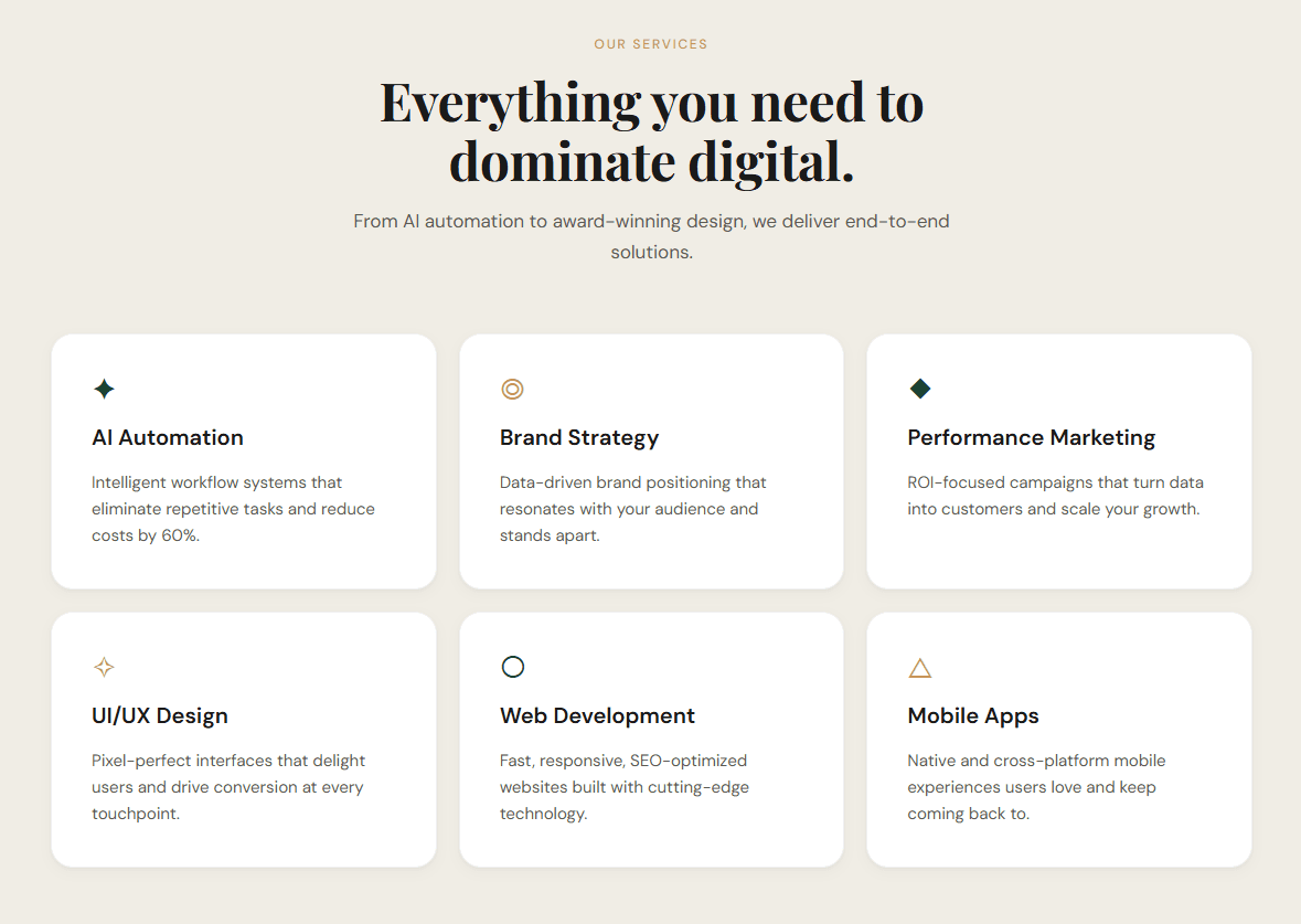 Aurora — Framer Template screenshot 2