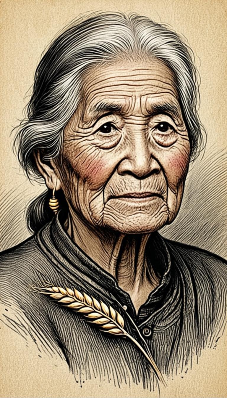 Portrait of Eleanor Voss, 71, retired schoolteacher