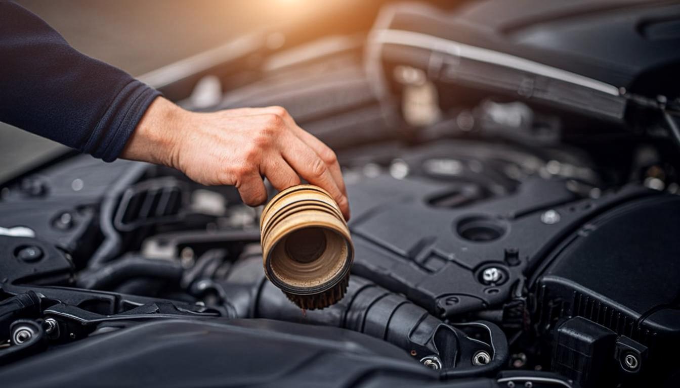 Routine car maintenance being performed at Apex Auto Service