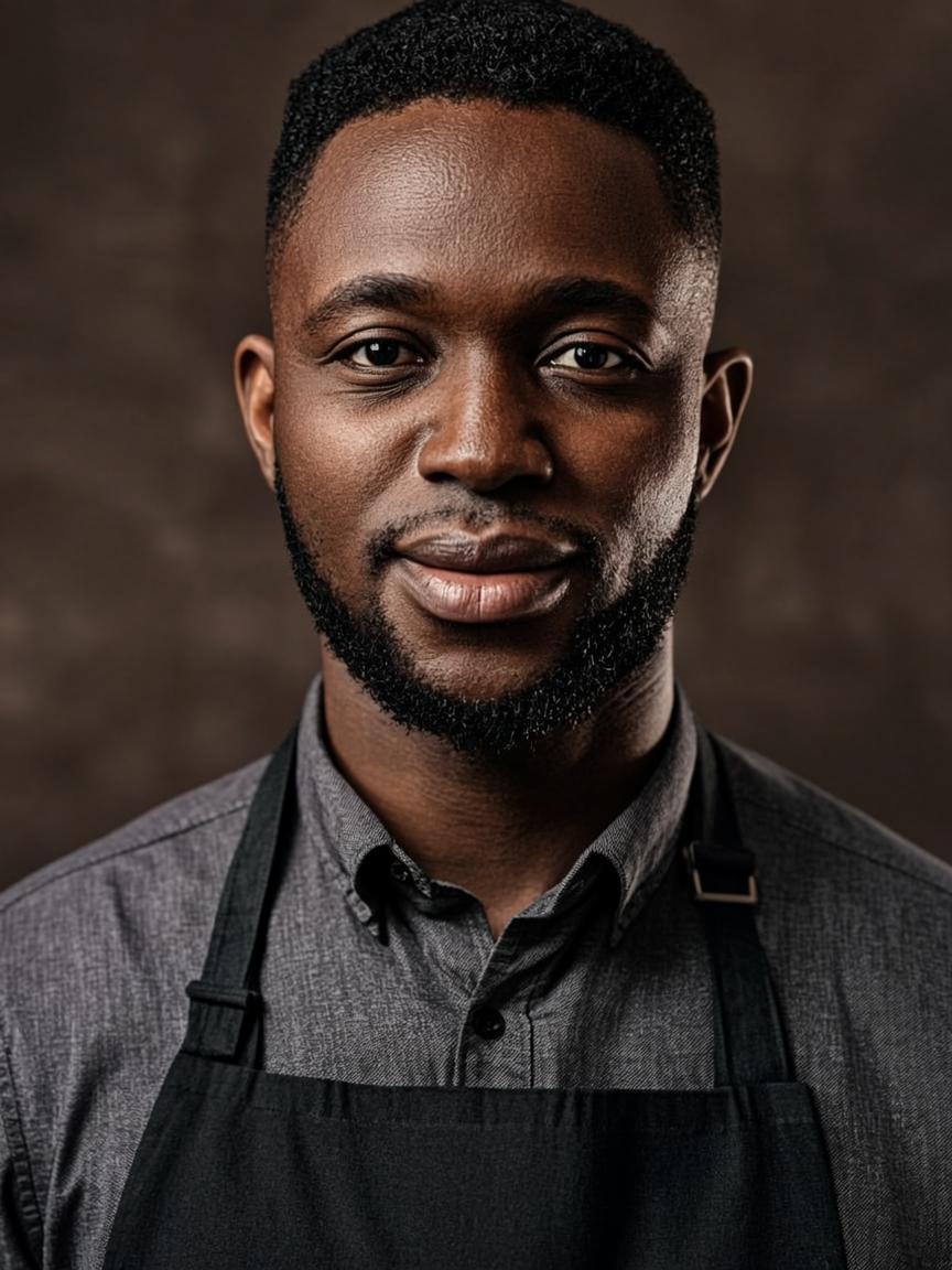 Portrait of Marcus Webb, Fades & Tapers specialist at Crown & Blade Barbershop