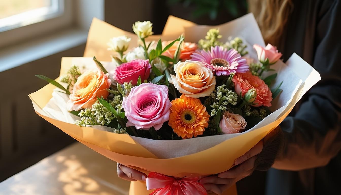 Flower delivery presentation