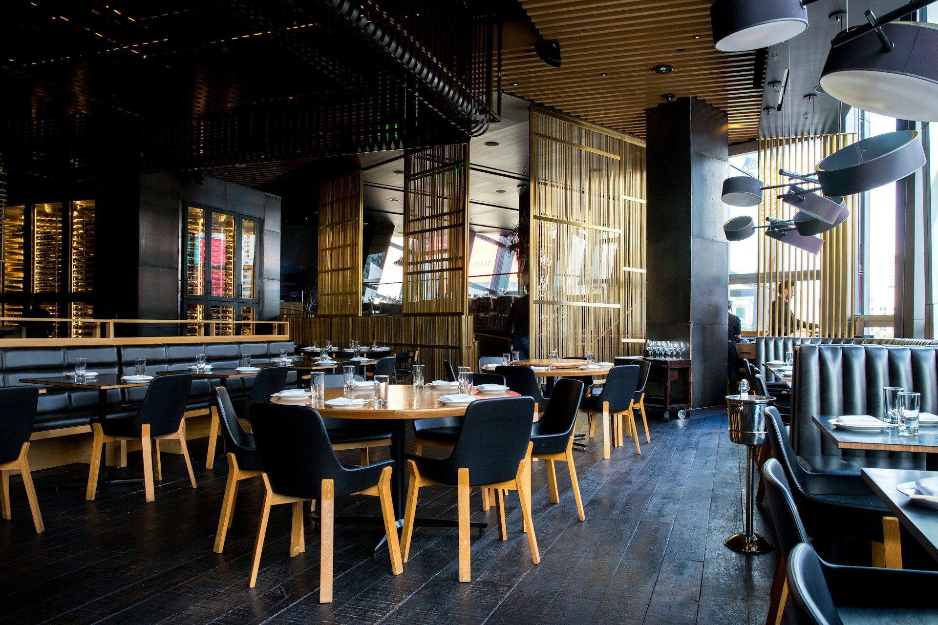 Ember & Vine restaurant interior
