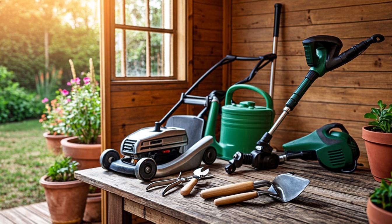 Premium garden tools and outdoor equipment